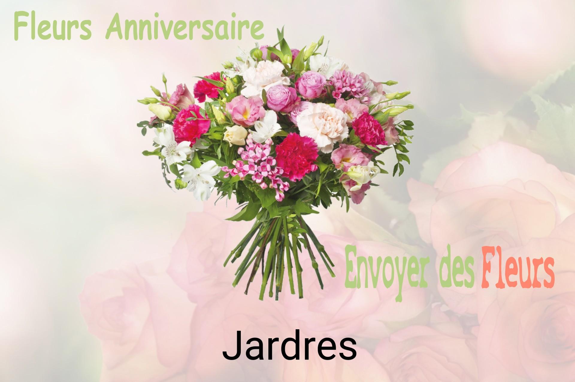 Bouquet de fleurs d’anniversaire livré à Jardres