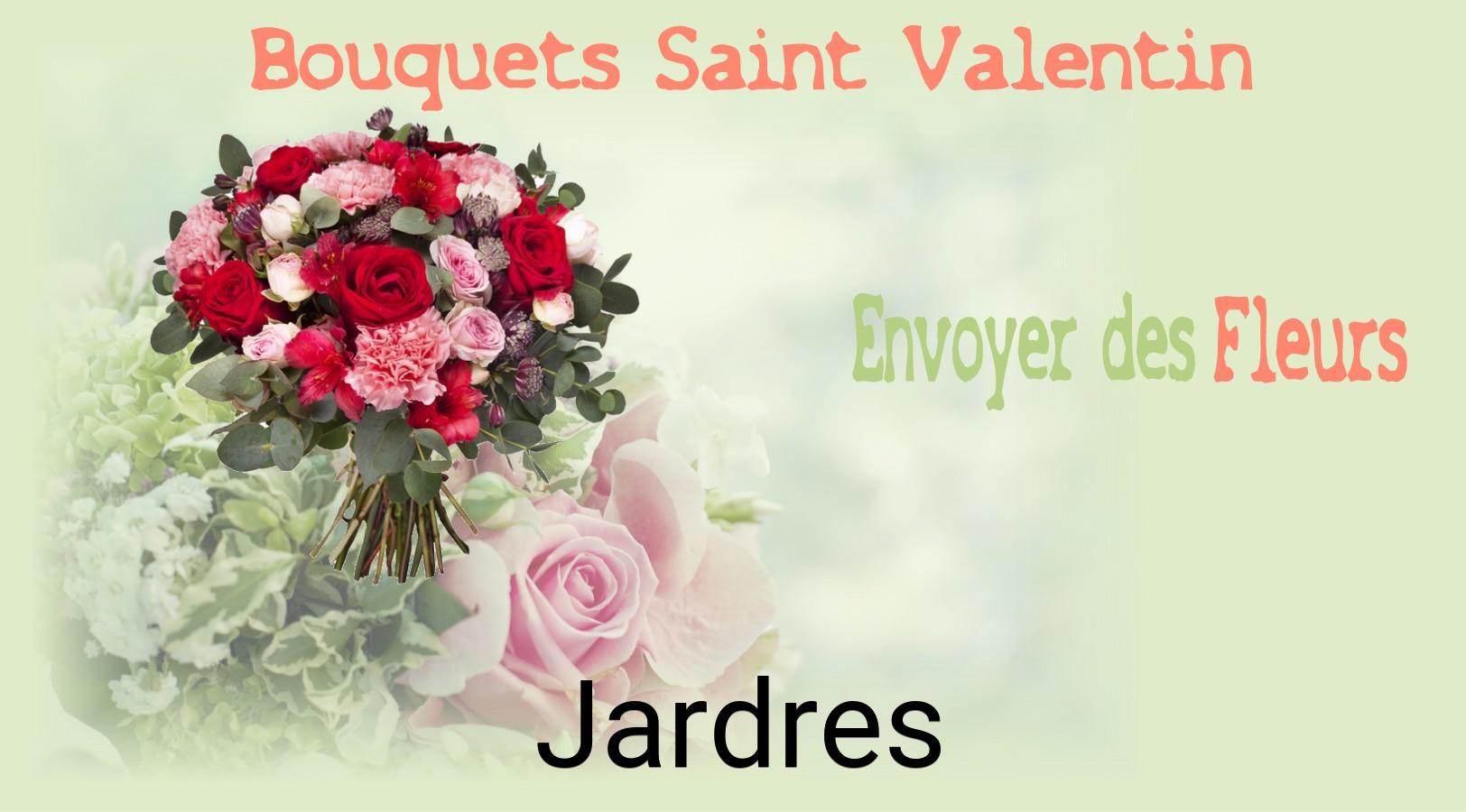 Roses de Saint-Valentin livrées à Jardres